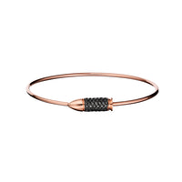 Bracelet flex Bang Bang diamants noirs