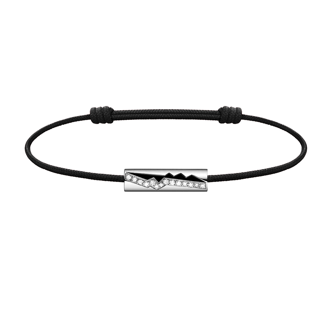 Bracelet cordon Capture Amulet diamants
