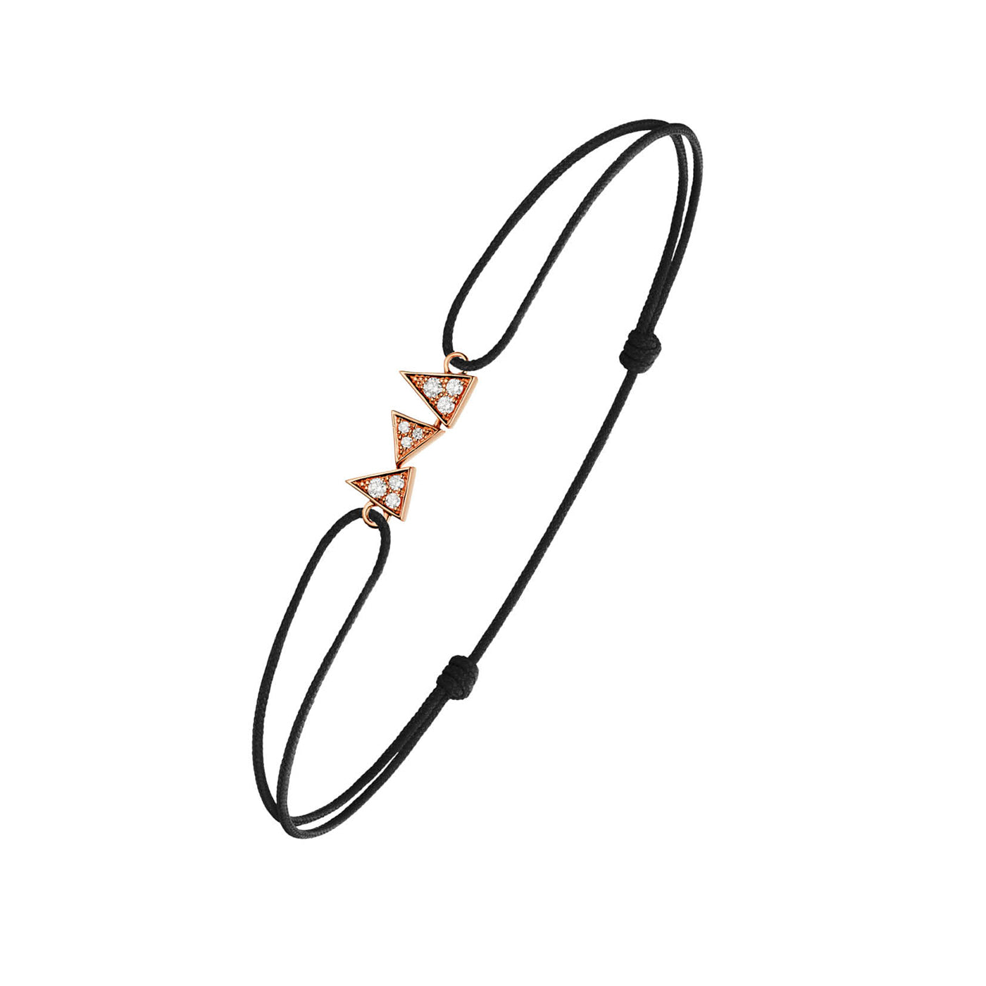 Bracelet cordon Capture Me diamants