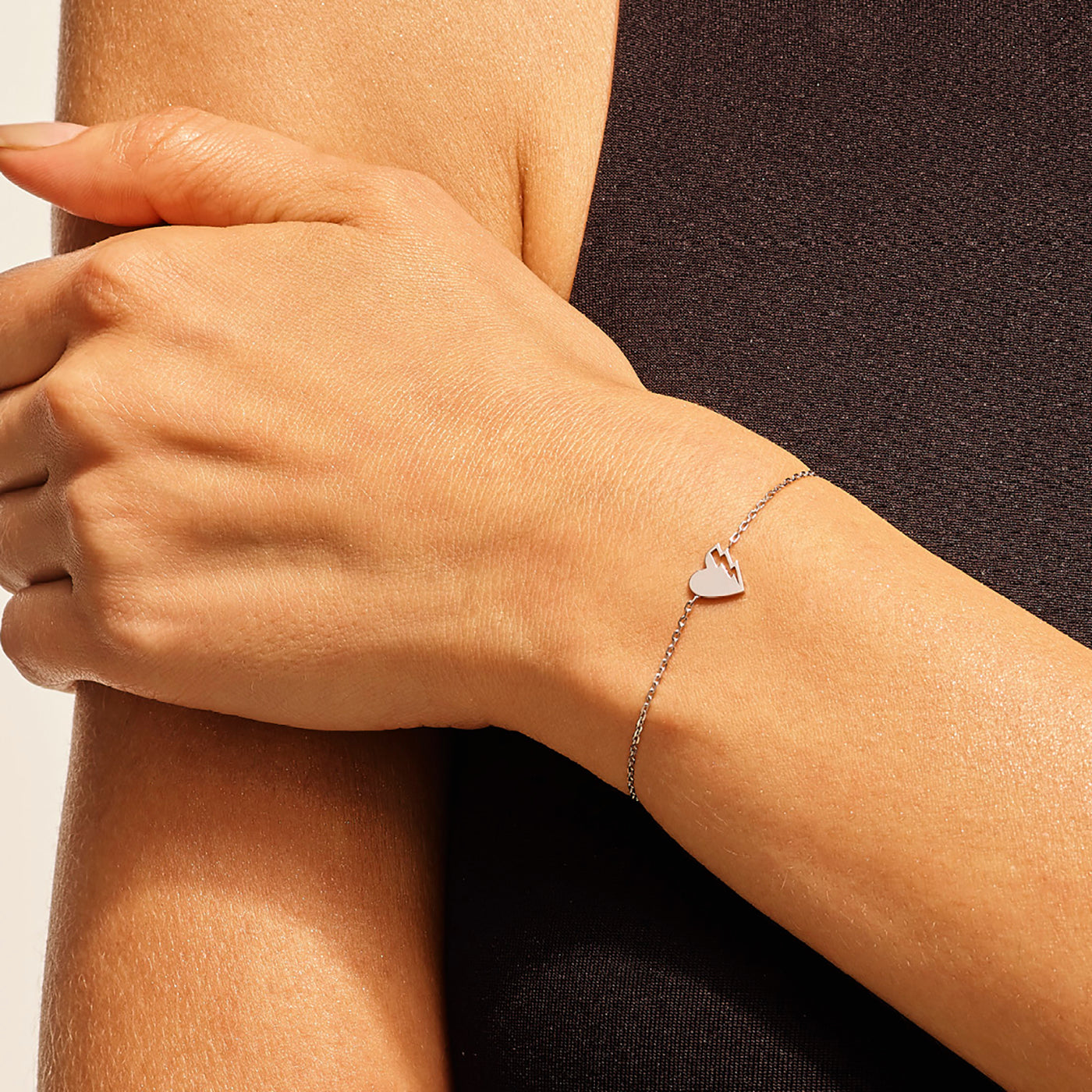 Lovetag chain bracelet