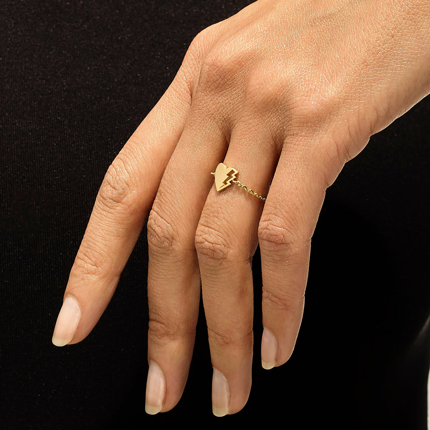 Lovetag chain ring