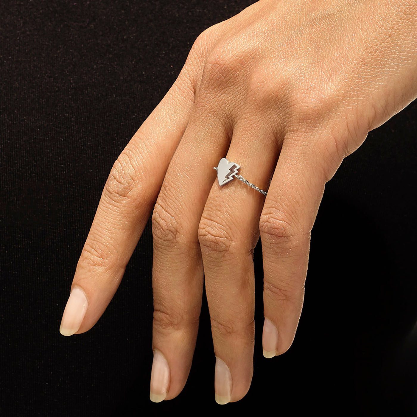Lovetag chain ring