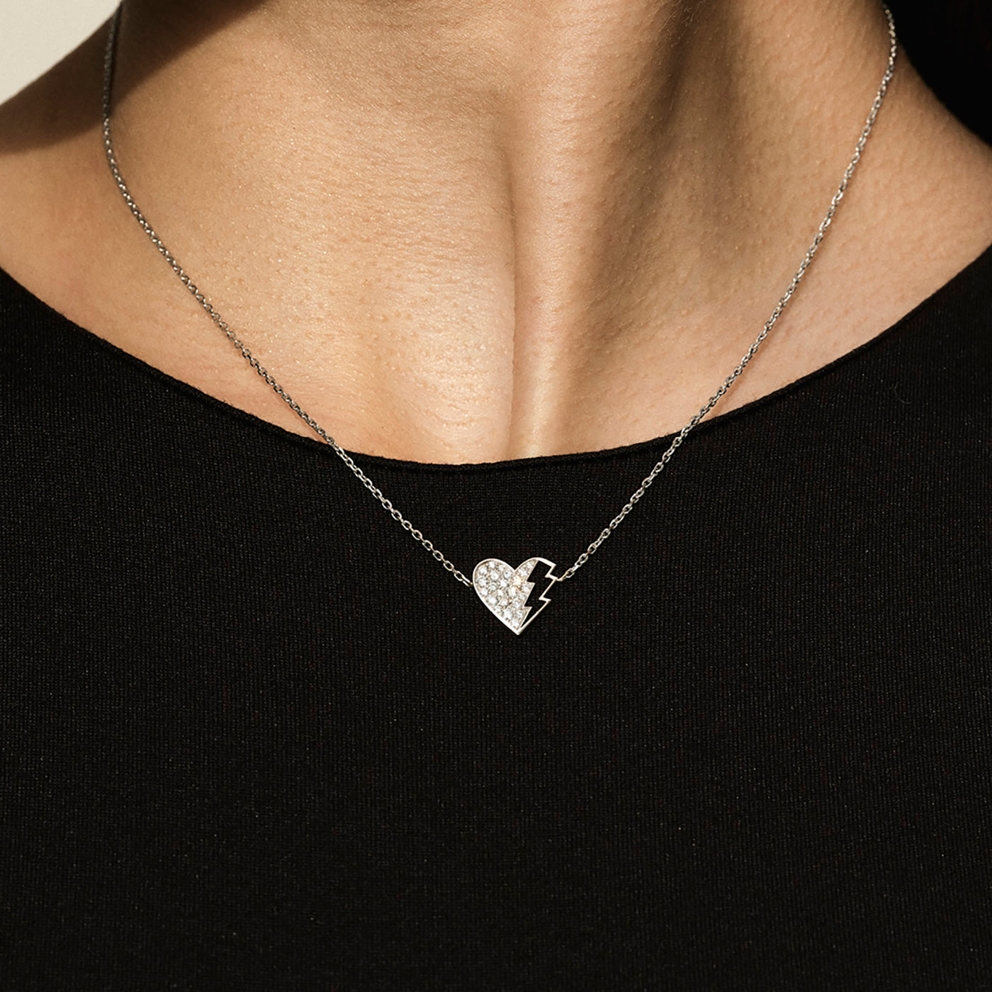 Lovetag diamond necklace