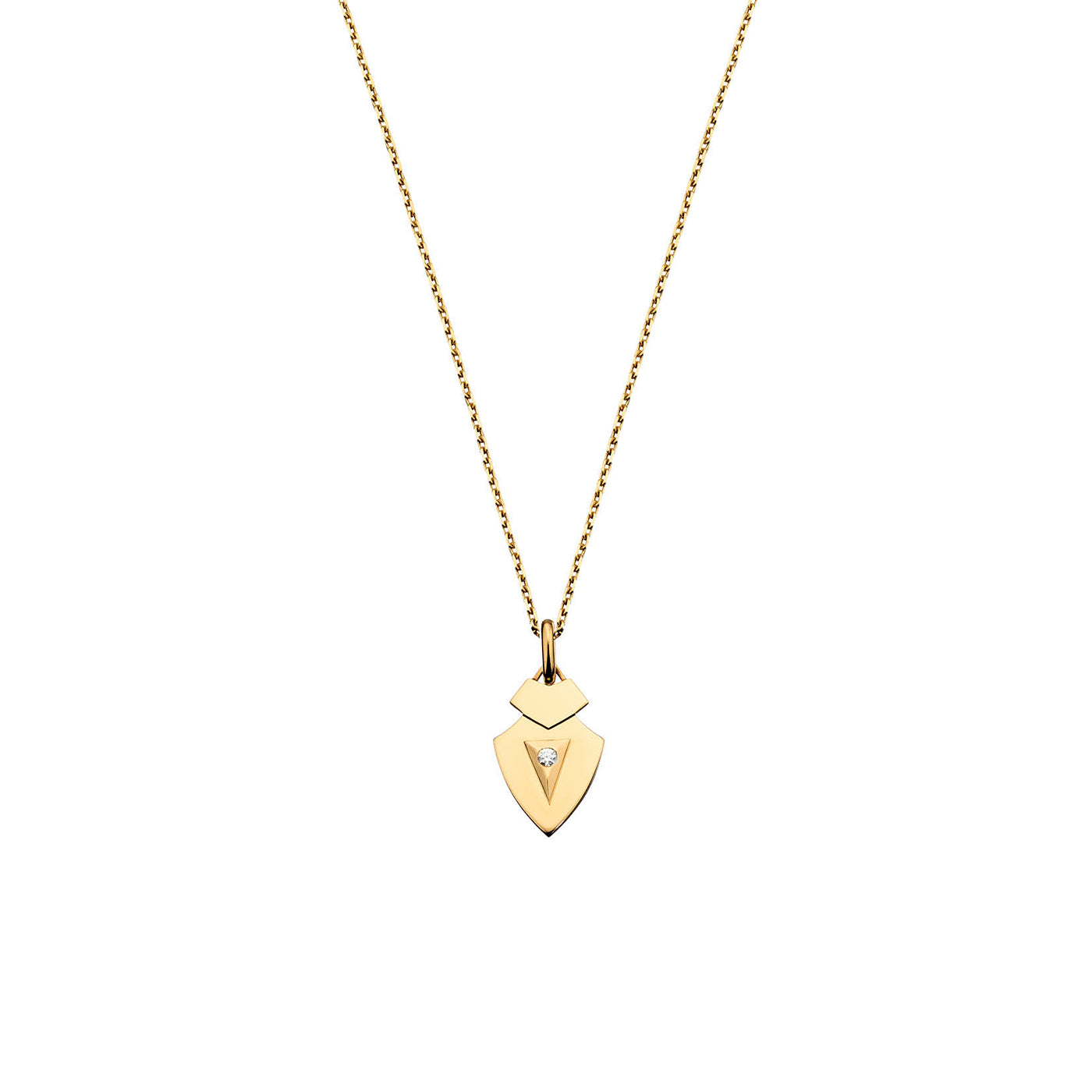 Collier Python diamant
