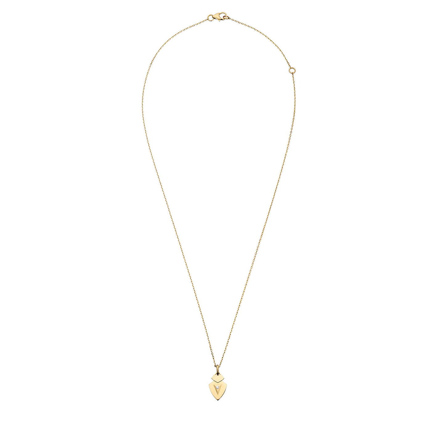 Collier Python diamant