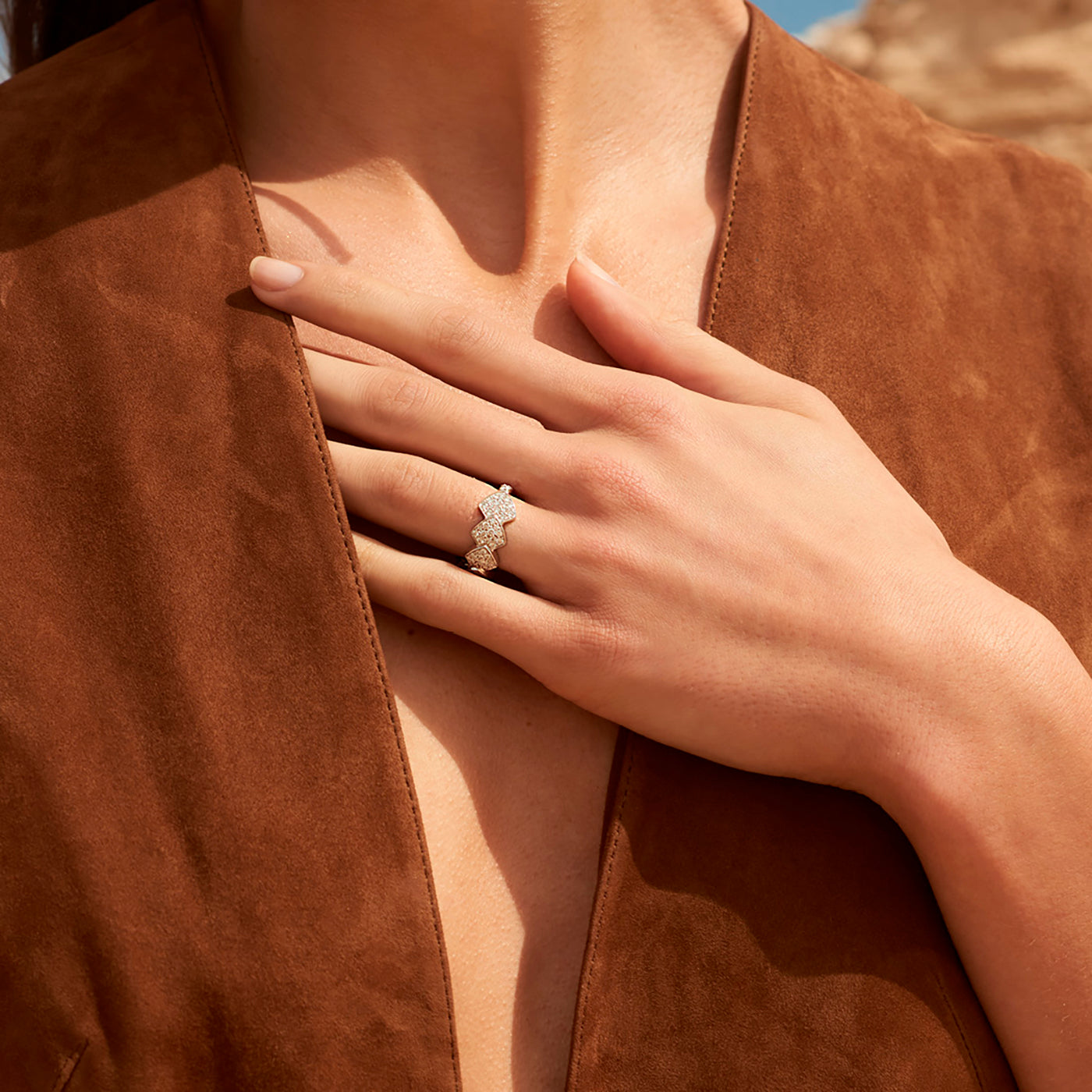 Python diamond ring