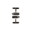 Bang Bang black diamond cufflinks