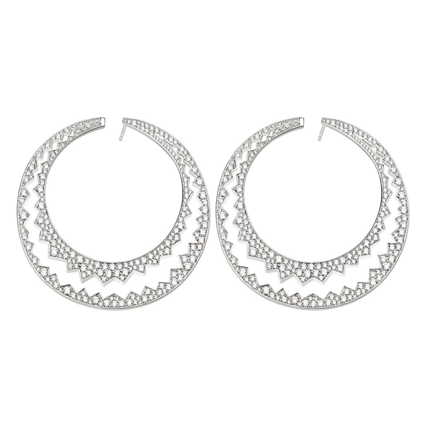 Boucles d'oreilles Capture Me diamants