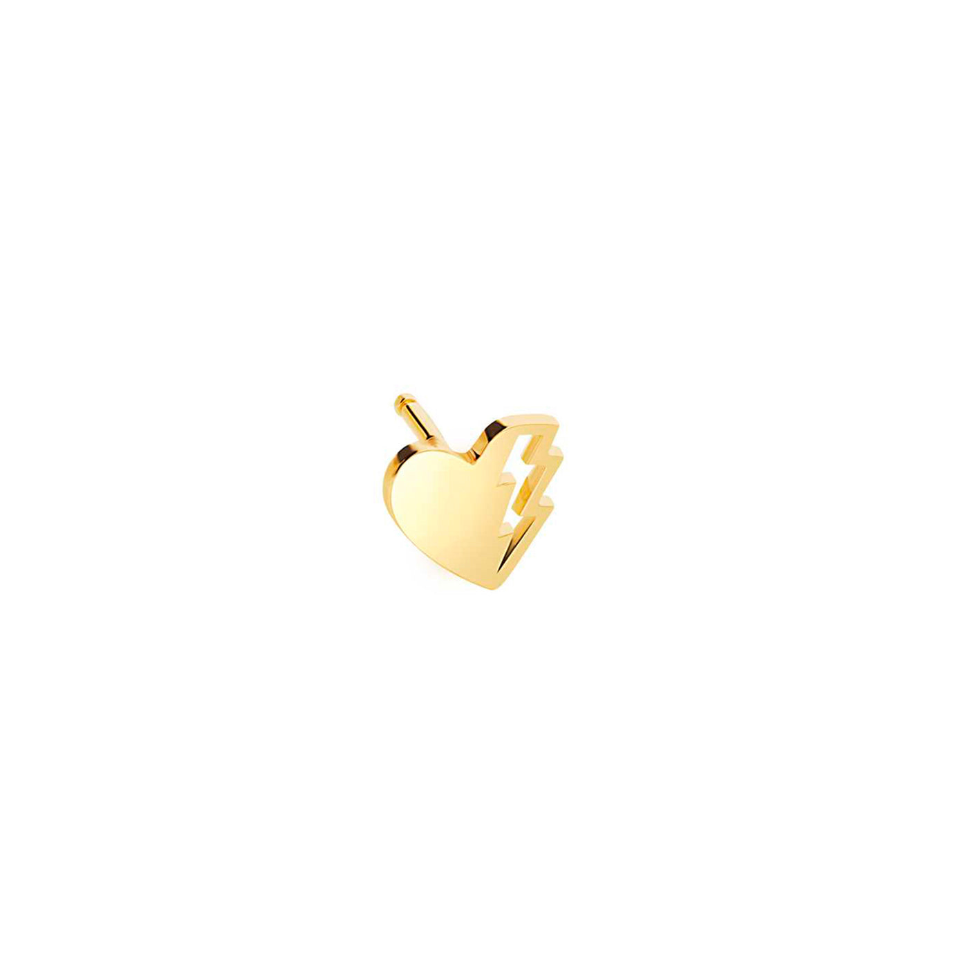 Boucle d'oreille droite Lovetag