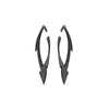 Boucles d'oreilles Tattoo diamants noirs