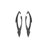 Boucles d'oreilles Tattoo diamants noirs