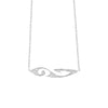Tattoo diamond necklace