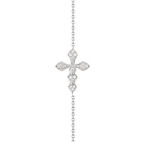 Bracelet chaîne Python diamants