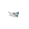 Spread your Wings topaze diamond earring