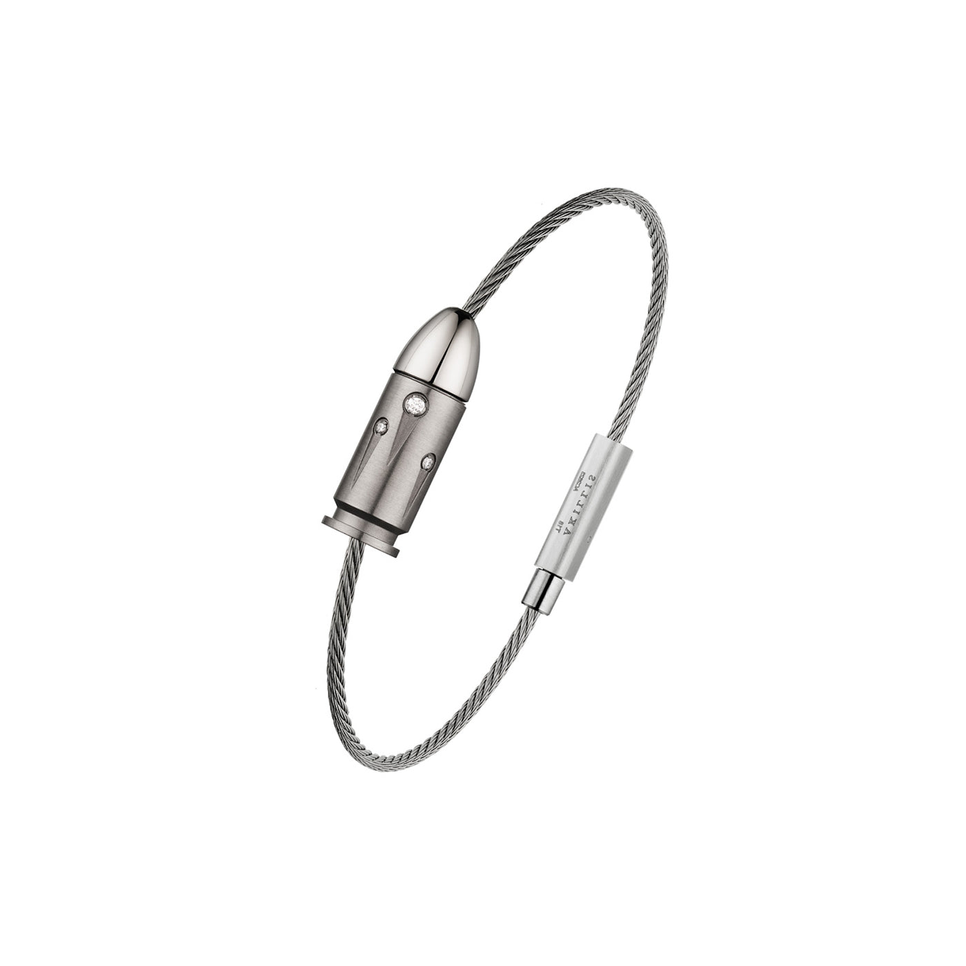 Bracelet câble Bang Bang diamants