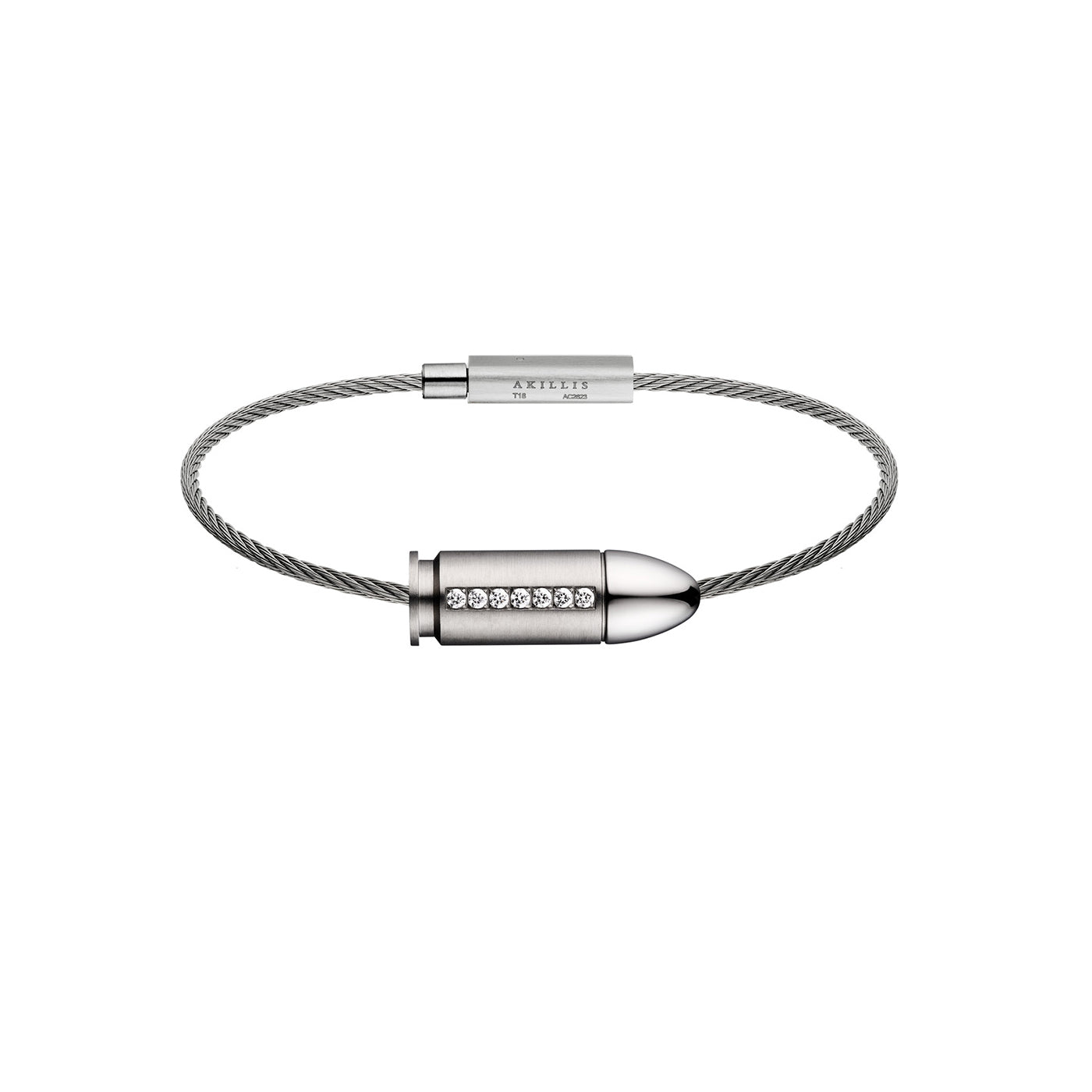 Bracelet câble Bang Bang diamants