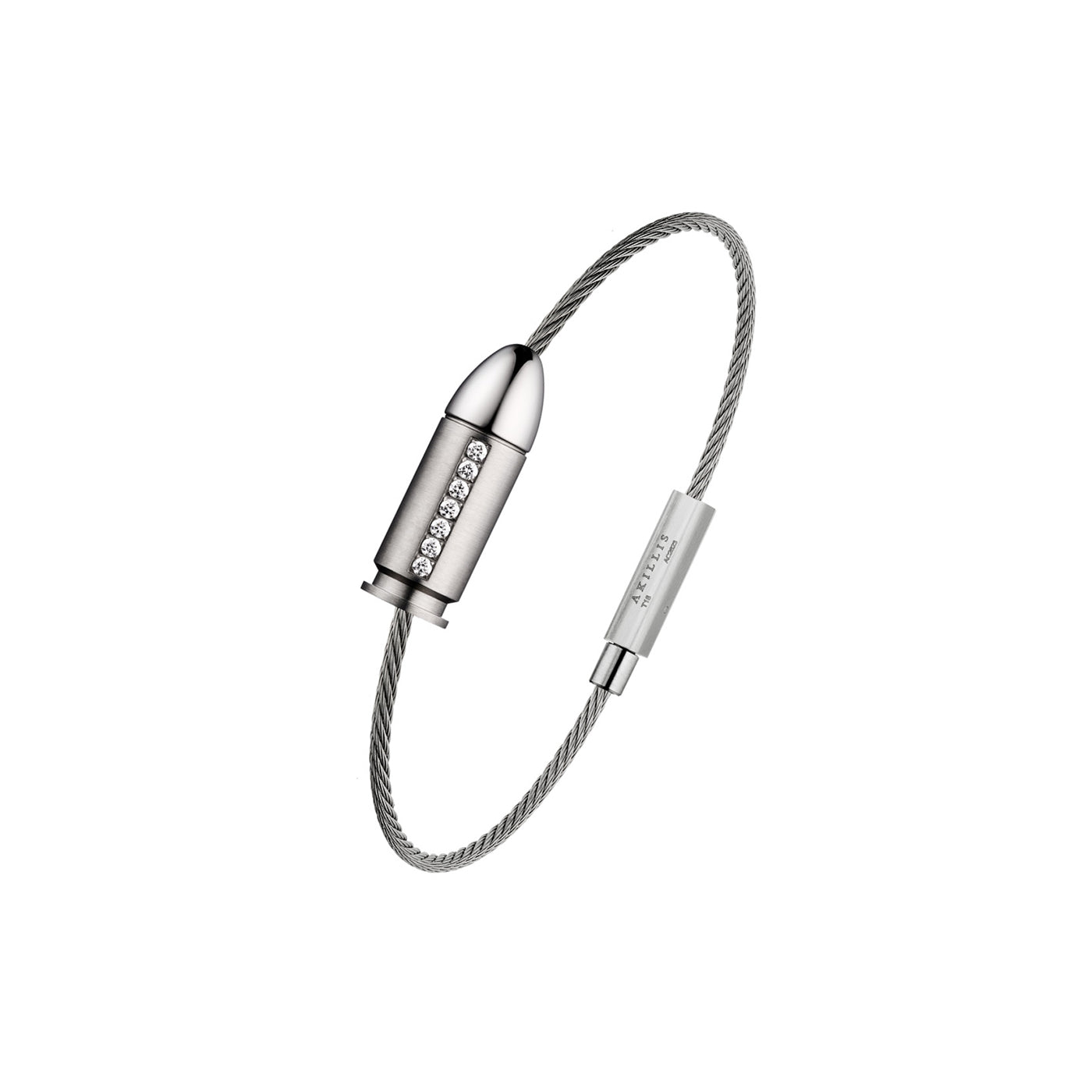 Bracelet câble Bang Bang diamants