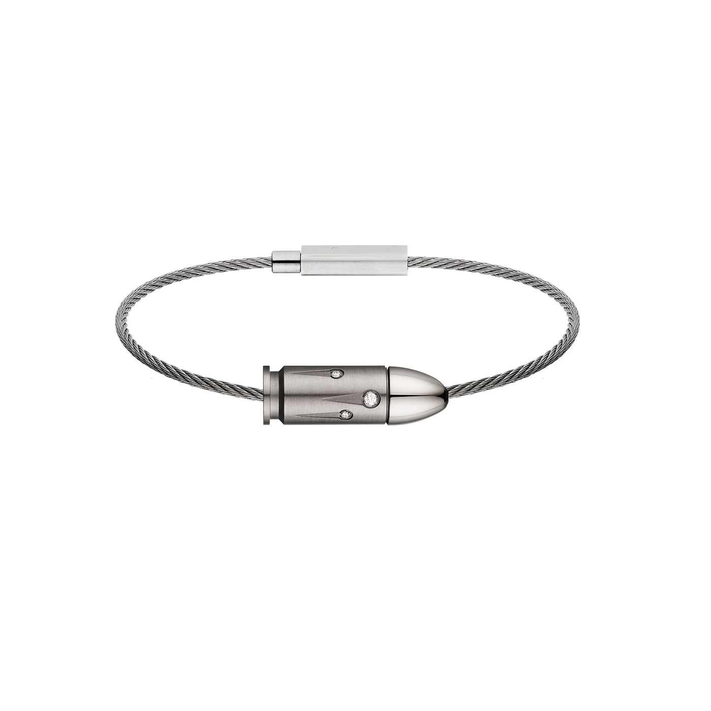 Bang Bang diamonds cable bracelet