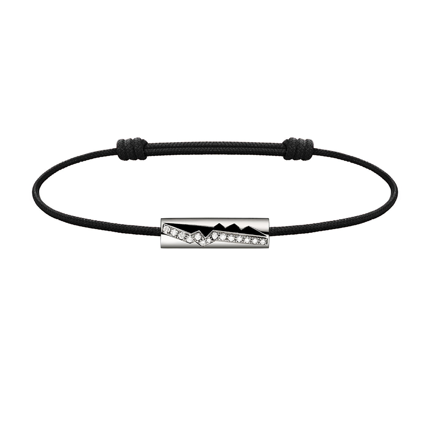 Bracelet cordon Capture Amulet diamants