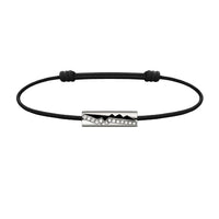 Bracelet cordon Capture Amulet diamants