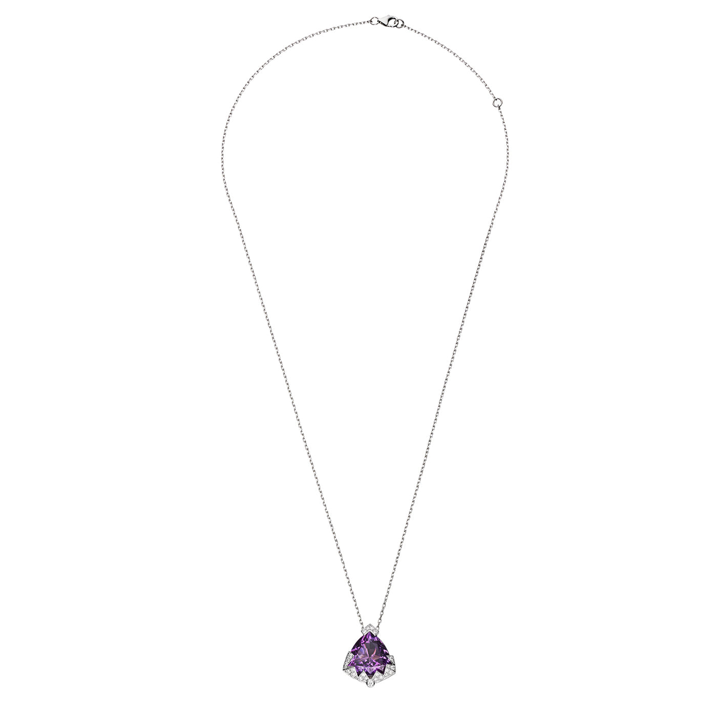 Collier Capture in Colors améthyste diamants