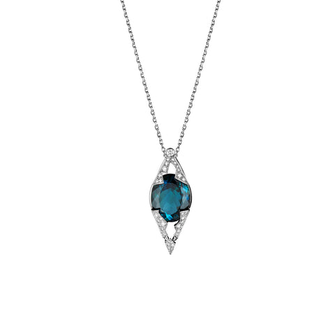 Collier Capture in Colors saphir Umba & diamants