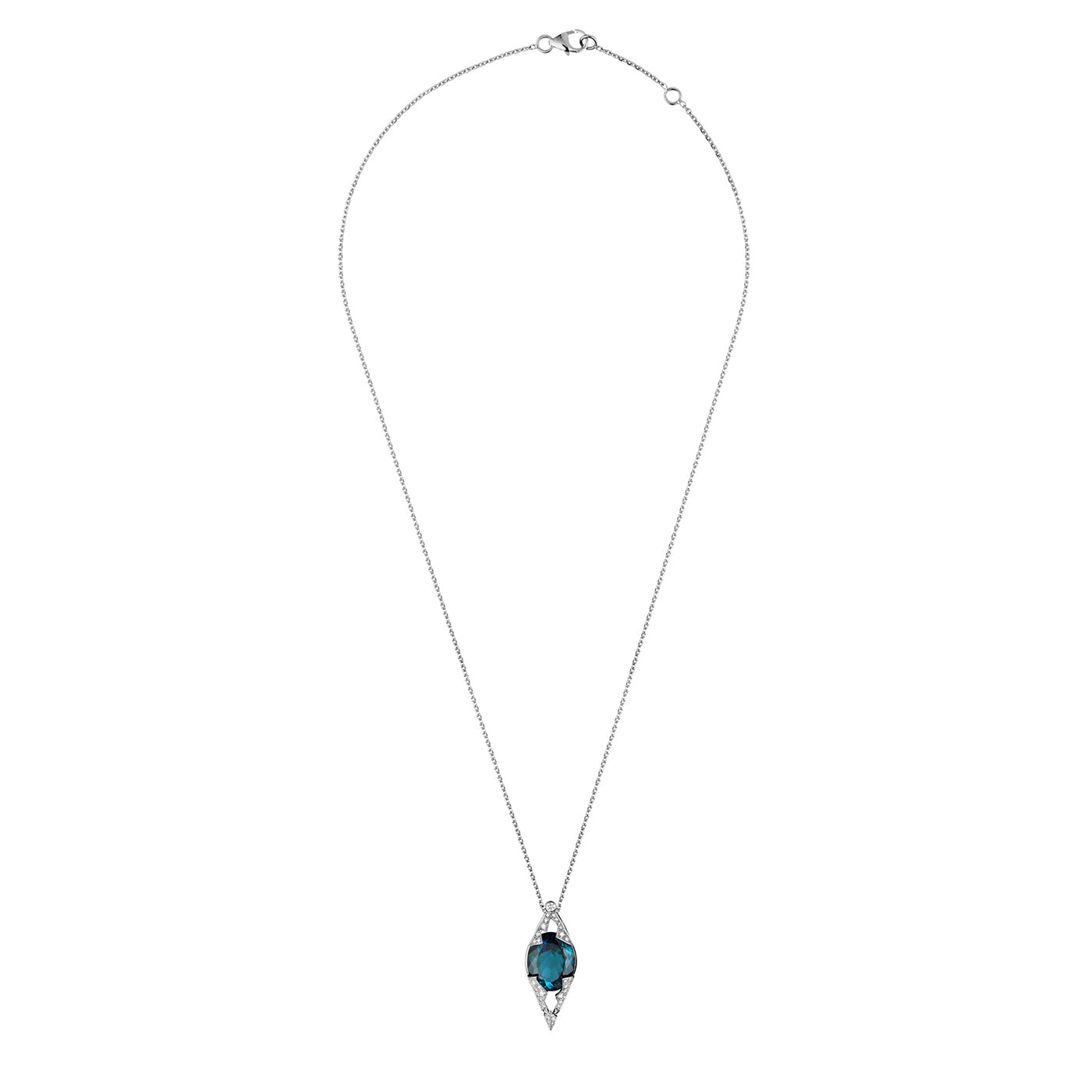 Collier Capture in Colors saphir Umba & diamants