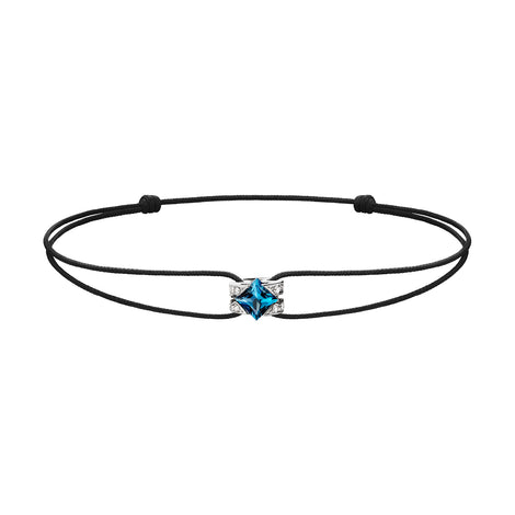 Bracelet cordon Capture Me topaze diamants
