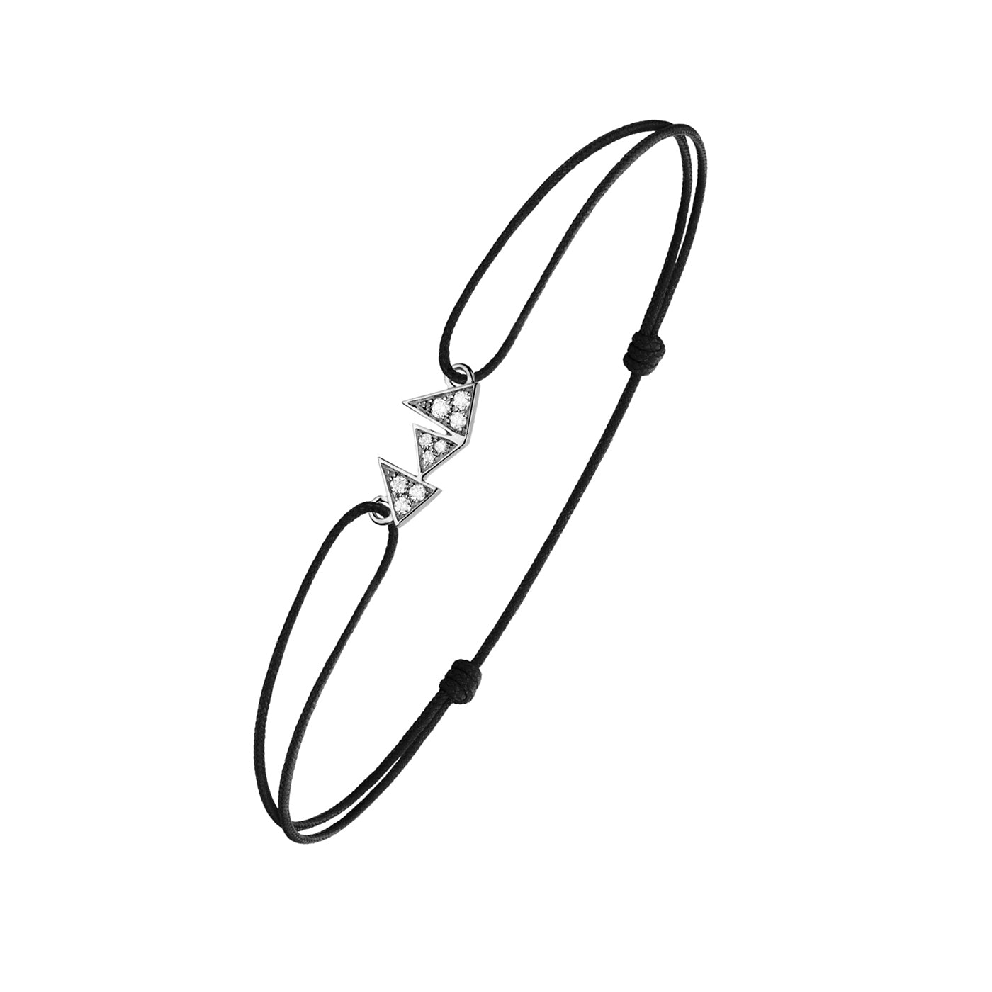 Bracelet cordon Capture Me diamants