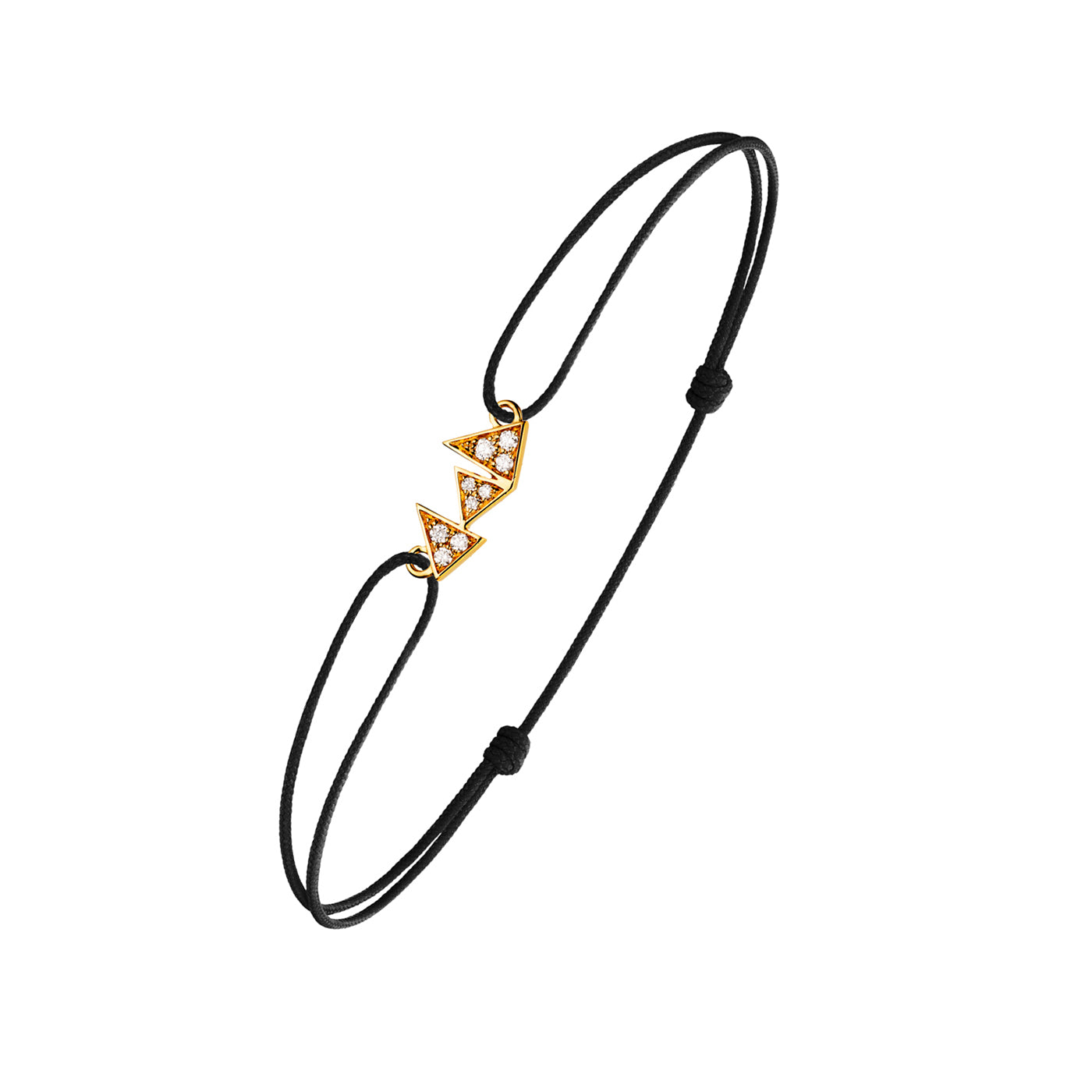 Bracelet cordon Capture Me diamants