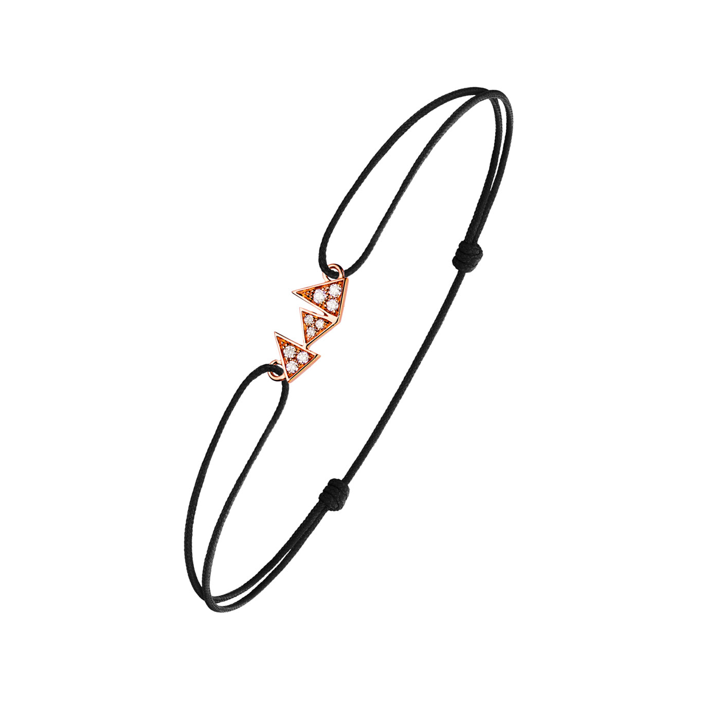 Bracelet cordon Capture Me diamants