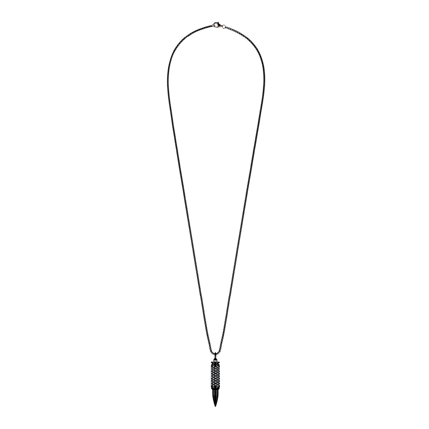 Fatal Attraction black diamond necklace