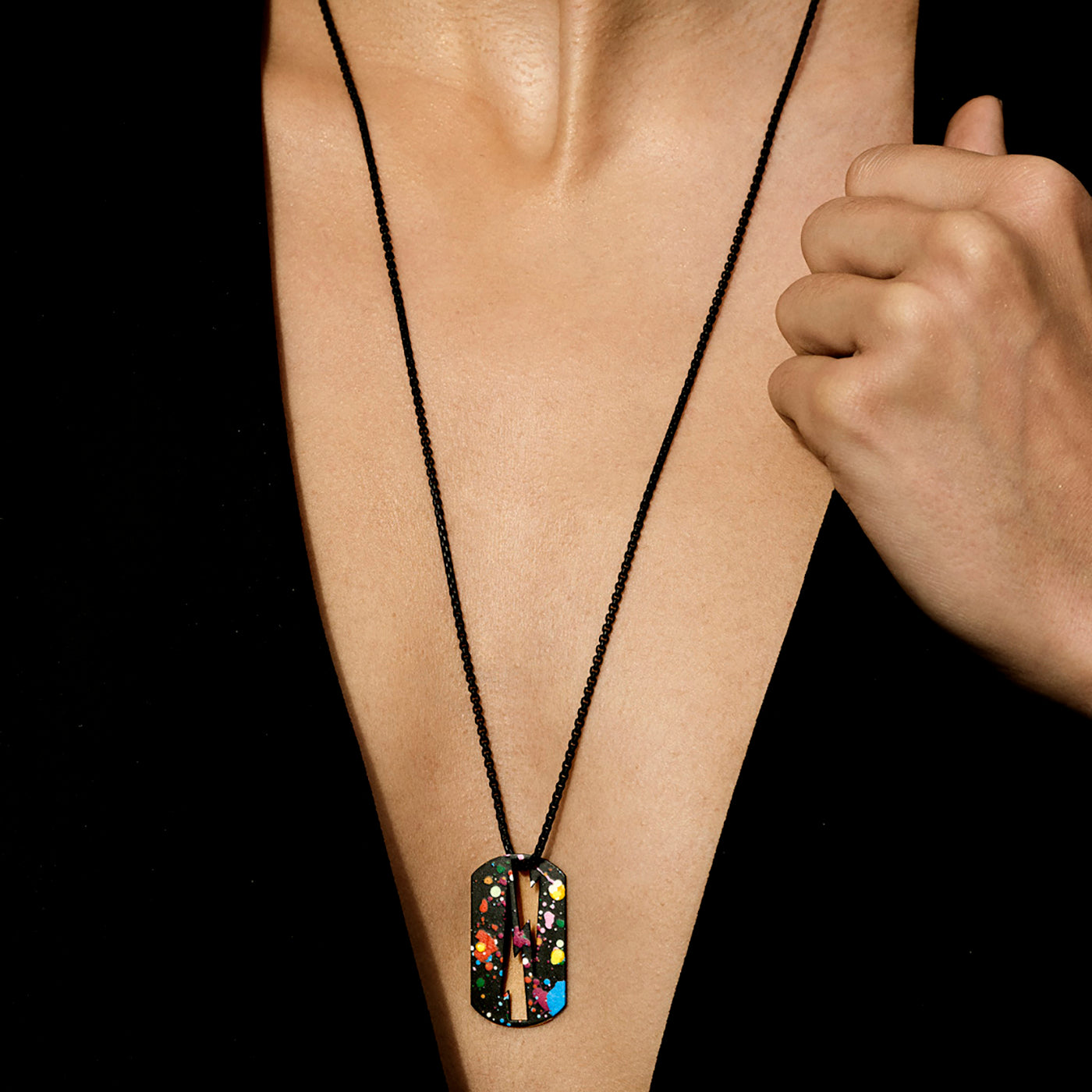 Lovetag x ZoulliArt necklace