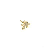 Mini Puzzle diamond earring