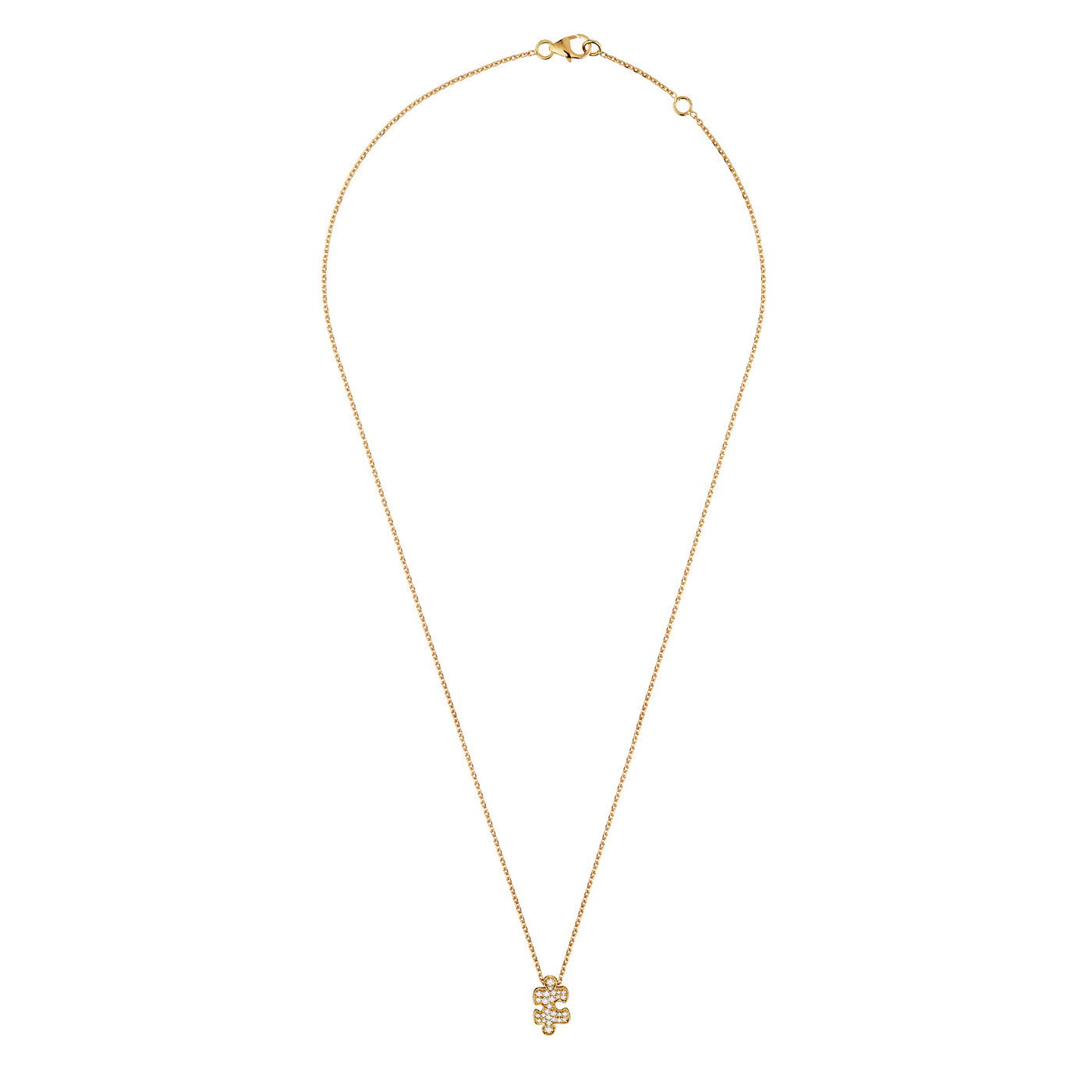 Collier Mini Puzzle diamants