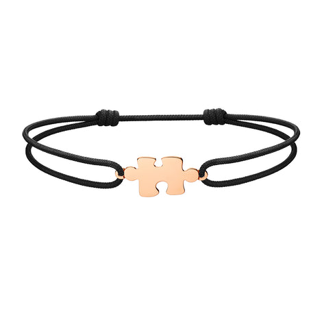 Puzzle cord bracelet