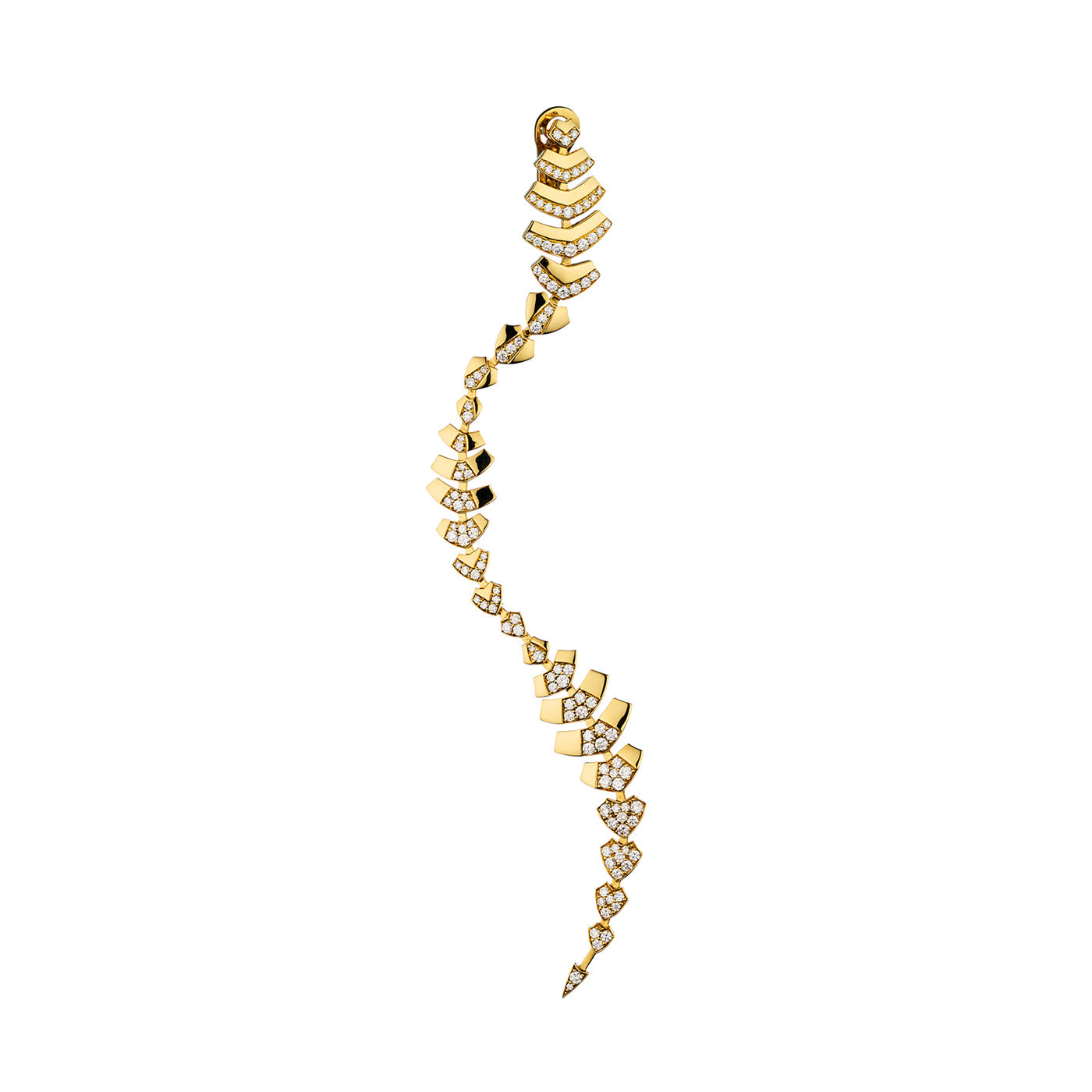 Python diamonds earring