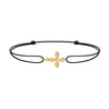 Bracelet cordon Python diamants