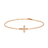 Bracelet chaîne Python diamants