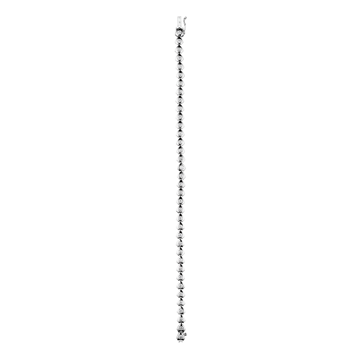 Bracelet rivière de diamants Python