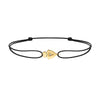 Bracelet cordon Python diamant