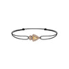 Bracelet cordon Python diamant