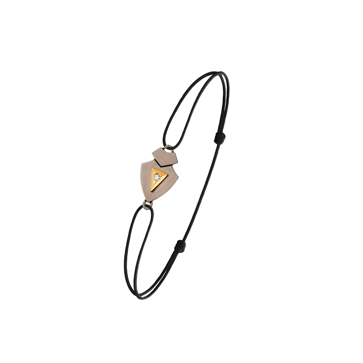 Bracelet cordon Python diamant