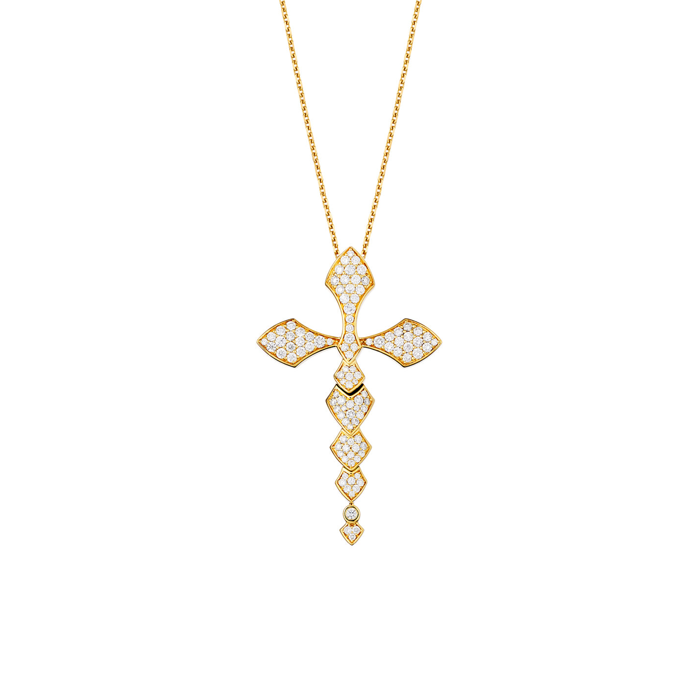 Collier Python MM diamants
