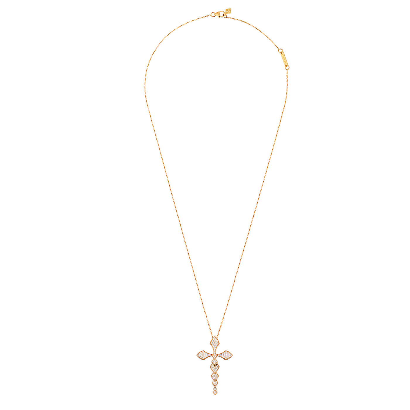 Collier Python MM diamants
