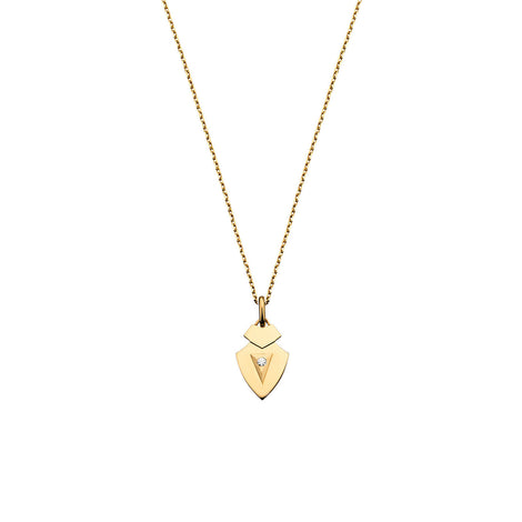 Collier Python diamant