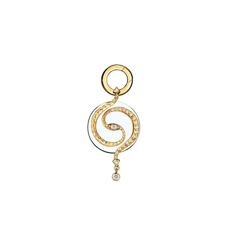 Talisman Charm Rock Crystal & Diamonds – Reborn