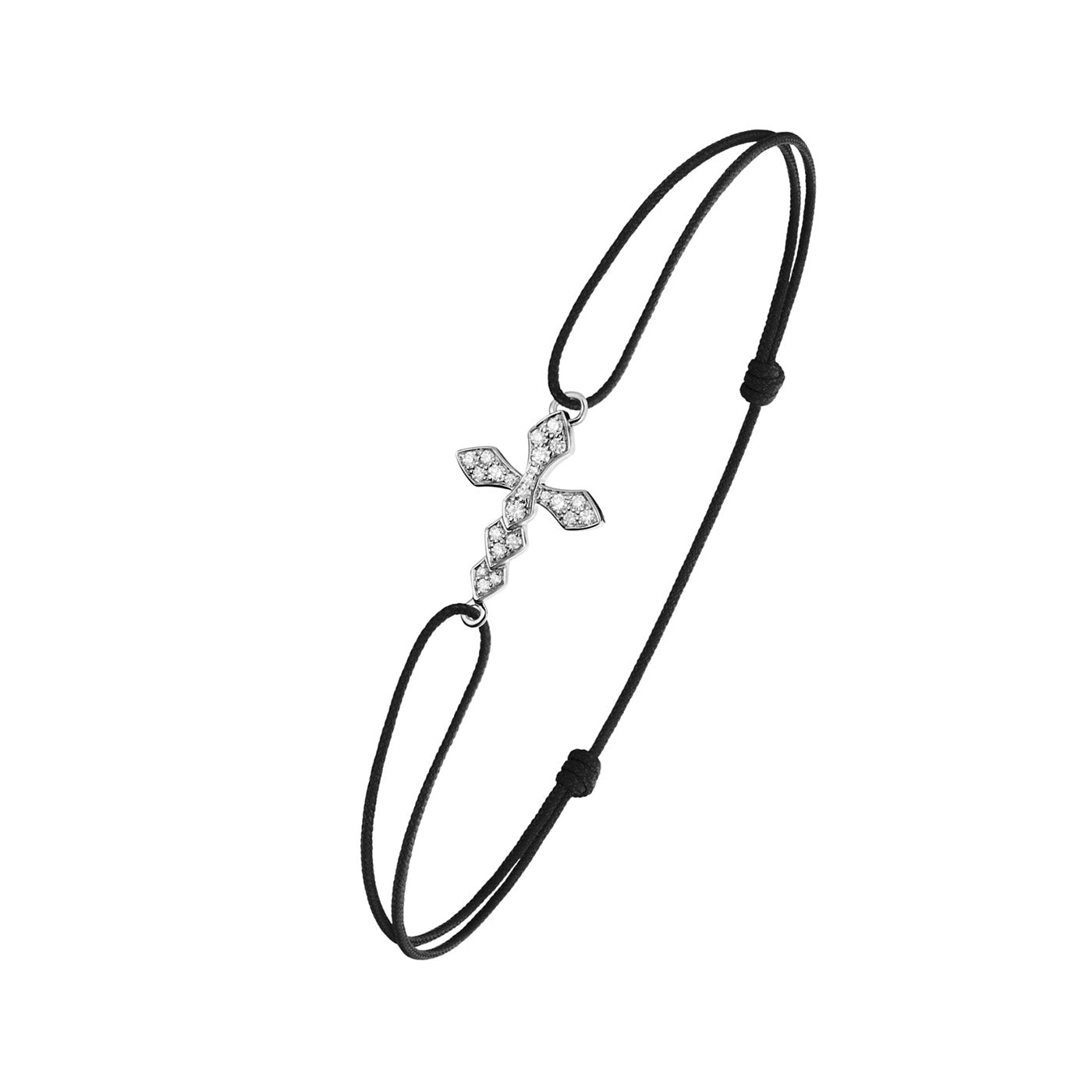 Python diamonds cord bracelet