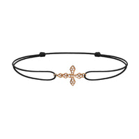 Python diamonds cord bracelet