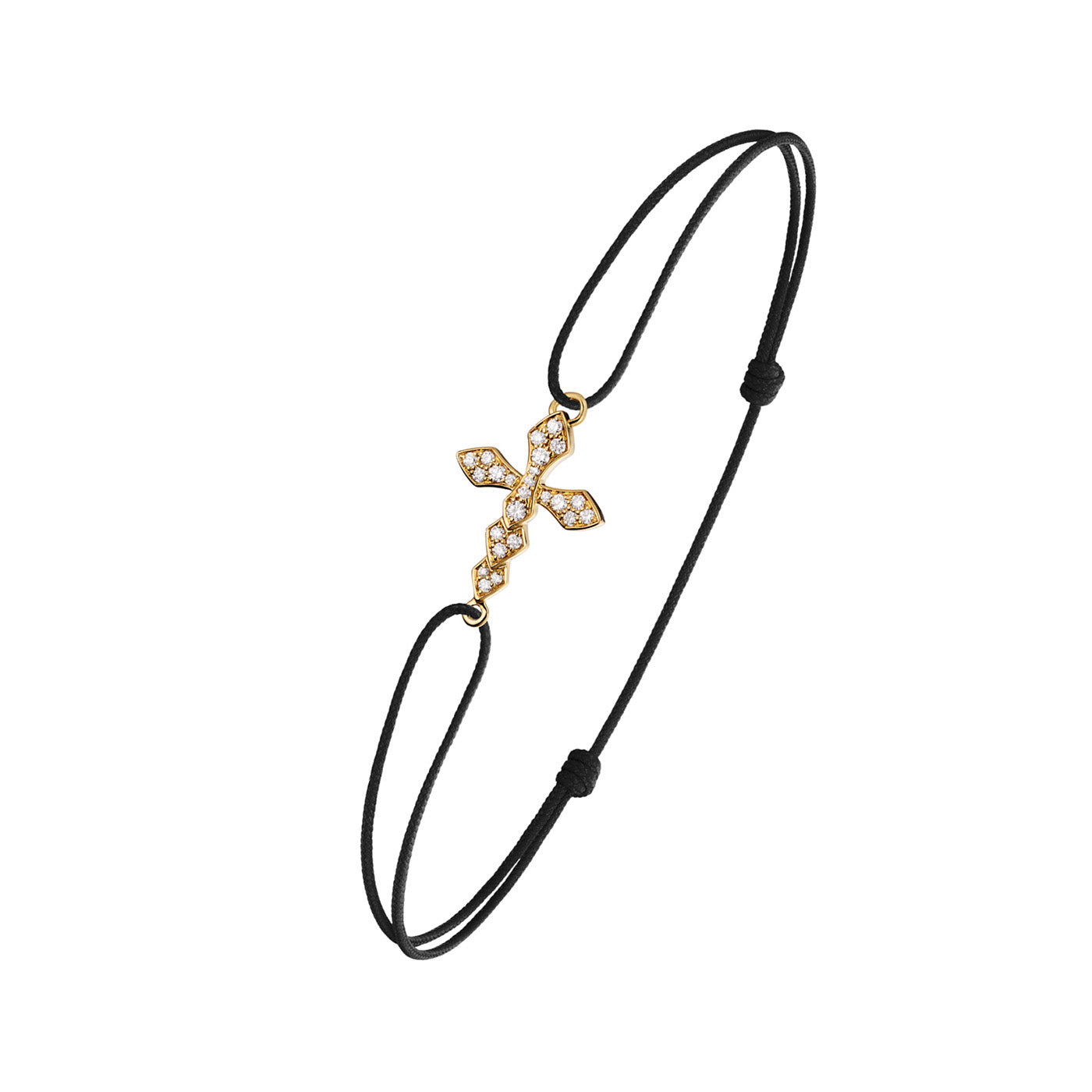 Python diamonds cord bracelet